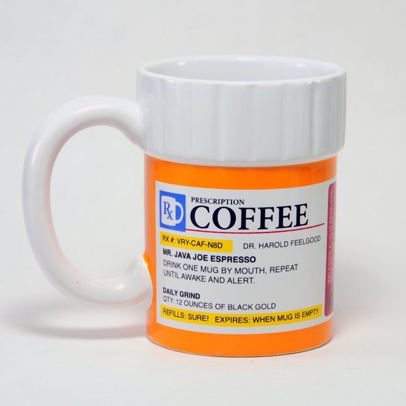 Humours Prescription Coffee Mug by Big Mouth - Picture 1 of 6